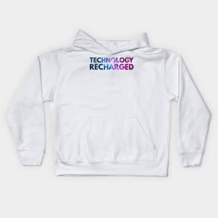 Technology Recharged - Funny No Man's Sky Quotes Kids Hoodie